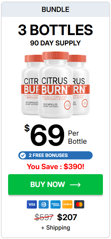 CitrusBurn sale